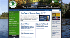 Desktop Screenshot of co.shawano.wi.us